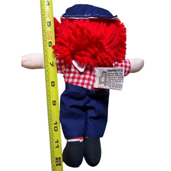 Raggedy Andy Doll - 8.5 Inches Long - With Embroidered Sailor Cap! - Picture 7 of 10